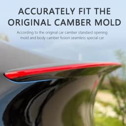 Real Carbon Fiber Spoiler for Tesla Mode Y 2024 - 2020 Accessories Car Rear Trunk Tail Wing Original Spoiler Modification Parts