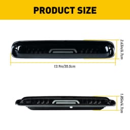 1Pcs LED Smoke 3rd Third Brake Light Red White Fit For Chevy Silverado 1500 2500 3500 1999-2006 For GMC Sierra Smoke shell