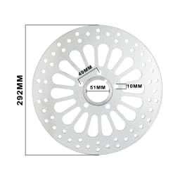 Front Rear Brake Disc Rotor Stainless Steel For Harley 1984-2013 SOFTAIL SPORTSTER DYNA MODELS Motorcycles Accessories
