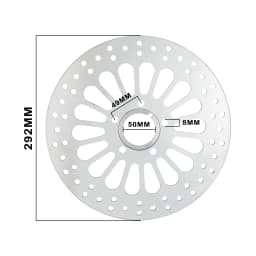 Front Rear Brake Disc Rotor Stainless Steel For Harley 1984-2013 SOFTAIL SPORTSTER DYNA MODELS Motorcycles Accessories