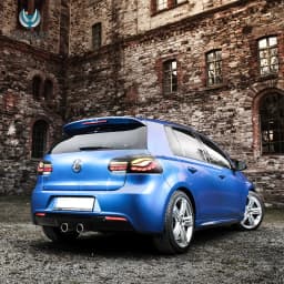 08-14 Golf 6th Gen Mk6 Hatchback Vland II OLED Tail Lights With Dynamic Welcome Lighting (GTS Style)