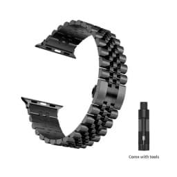 Stainless Steel Strap for Apple Watch Band 45mm Ultra 49mm 44mm 40mm 46mm 42mm 38mm Metal watch band iWatch Series 10 9 8 7 SE