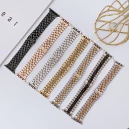 Stainless Steel Strap for Apple Watch Band 45mm Ultra 49mm 44mm 40mm 46mm 42mm 38mm Metal watch band iWatch Series 10 9 8 7 SE
