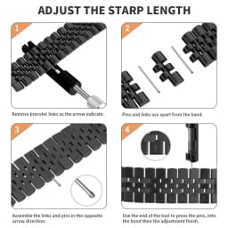 Stainless Steel Strap for Apple Watch Band 45mm Ultra 49mm 44mm 40mm 46mm 42mm 38mm Metal watch band iWatch Series 10 9 8 7 SE