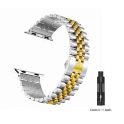 Stainless Steel Strap for Apple Watch Band 45mm Ultra 49mm 44mm 40mm 46mm 42mm 38mm Metal watch band iWatch Series 10 9 8 7 SE