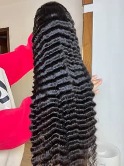 Malaysian Curly 250% Density 32 34 inch 13x6 HD Lace Front Human Hair Wigs Deep Wave 13x4 Frontal Wig Women Glueless Closure Wig