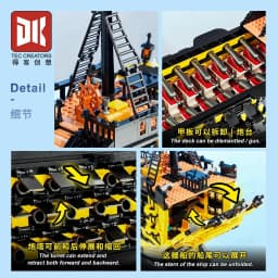 Caribbean Pirate Ship Endeavour Building Blocks Movie Game Sailing Battleship Assembly DIY Toys for Boys Christmas Gift 2475pcs
