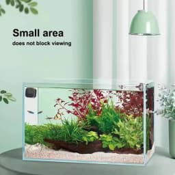 1pc Magnetic Aquarium Glass Cleaner Brush, Mini Square Plastic Algae Scraper for Fish Tank Maintenance Suitable for Various Fish