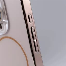 Electroplated Protective Case with Magnetic Phone Case for IPhone 17 16 15 14 13 12 Pro Max Camera Lens Protection Back Cover