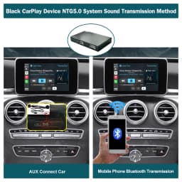 US Wireless CarPlay for Mercedes Benz A CLA GLA W176 C-Class W205 GLC 2015-2018 with Android Auto Mirror Link AirPlay Car Play
