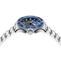 Seagull Men's Watch Timepiece Wave-patterned Dial 30Bar Waterproof Luminous Calendar Clock Automatic Mechanical Wristwatch 1218