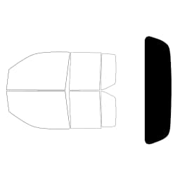 Precut Windows Tint Film Sun Blocking Protection Privacy Anti Shatter Glass Custom Film Kit for Nissan Frontier Crew 2000-2025