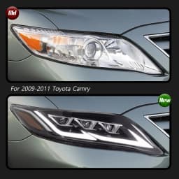 TYPY Car Lights For Toyota Camry US Version Headlight 2009-2011 LED Projetor head Lamp Daytime Running Light Auto Accessories