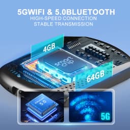 XUDA Android14 Wireless CarPlay/Android Auto 3in1 NEW CarPlay Ai Box 4Cores 4GB RAM+64GB ROM Plug and Play Stable Transmission