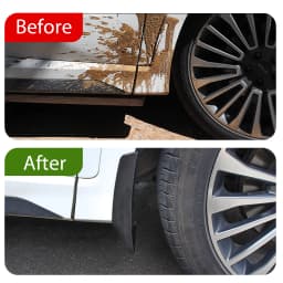 Mud Flaps Splash Guards 4PCS Front & Rear Side Mud Guards Compatible with Toyota Camry SE XSE 2018-2022