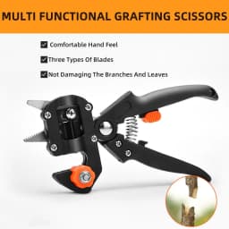 2026 2 in 1 Grafting Pruning Tool Kit Fruit Tree Pruning Shears Garden Branch Trimming Scissors Gardening Pruner Tool Kit