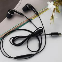 Type C Headset Stereo Music Earbud Wired Headphones With Mic For Samsung Galaxy S23 S22 S21 Ultra S20 Note 10 for huawei phone