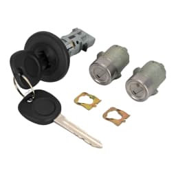 Ignition Key Switch Cylinder & 2 Door Lock Set Switch Cylinder and Door Lock Cylinders for Cadillac/Chevrolet/Pickup Truck