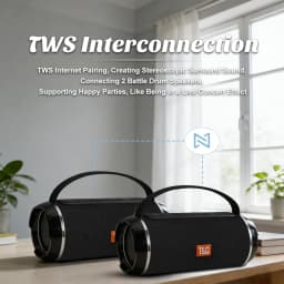 TG116C Wireless Portable Powerful Speaker Box 3D Stereo Speakers Subwoofer Music Center BoomBox Support FM