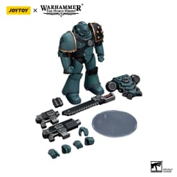 JOYTOY Warhammer 40K 1/18 Action Figure Sons of Horus MKIV Tactical Squad Legionary with Bolter Model