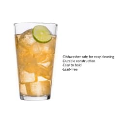 16 oz Clear Pint Glass
