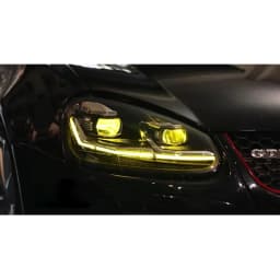 LED Headlights for Volkswagen VW Golf 5 MK V Rabbit Jetta 2006-2010 Sequential Turn Signal Front Lamps Assembly [Not Fit GTI]