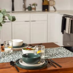 Gray Marble Ceramic Salad Plate