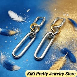 2026 New DV Fashionable Earrings Inlaid with Beautiful Zircon,Luxury Jewelry Gift,Effortless Elegance for Daily or Special Wear