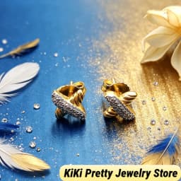 2026 New DV Fashionable Earrings Inlaid with Beautiful Zircon,Luxury Jewelry Gift,Effortless Elegance for Daily or Special Wear