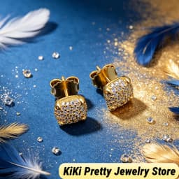 2026 New DV Fashionable Earrings Inlaid with Beautiful Zircon,Luxury Jewelry Gift,Effortless Elegance for Daily or Special Wear