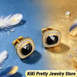 2026 New DV Fashionable Earrings Inlaid with Beautiful Zircon,Luxury Jewelry Gift,Effortless Elegance for Daily or Special Wear