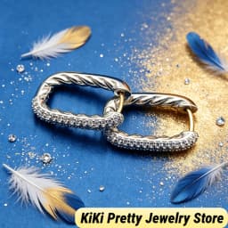 2026 New DV Fashionable Earrings Inlaid with Beautiful Zircon,Luxury Jewelry Gift,Effortless Elegance for Daily or Special Wear