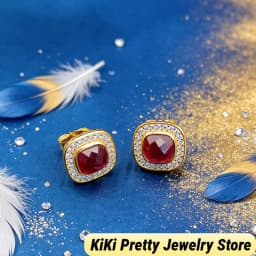 2026 New DV Fashionable Earrings Inlaid with Beautiful Zircon,Luxury Jewelry Gift,Effortless Elegance for Daily or Special Wear