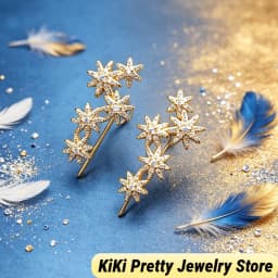 2026 New DV Fashionable Earrings Inlaid with Beautiful Zircon,Luxury Jewelry Gift,Effortless Elegance for Daily or Special Wear