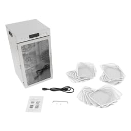 18 Trays Food Dehydrator 304 201 Stainless Steel Fruit Dryer 800W Commercial Food Dryer Machine for Meat, Fruit, Beef, Pet Food