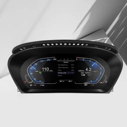 12.3''Speedometer LCD Dashboard Panel For BMW X5 X6 E70 E71 Digital Instrument Cluster Virtual Cockpit HUD Tachometer Odometer