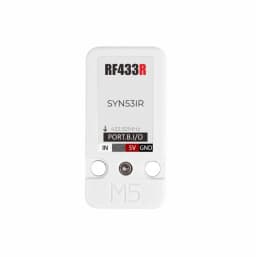 M5Stack RF433R Wireless Radio Receiver 433.92MHz for IoT RF Remote Control Application