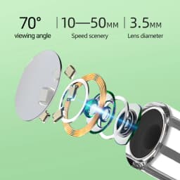 4.3 Inch HD Ear Wax Removal Camera Digital Otoscop Wireless Ear Scope For Adults Safe Ear Cleaner Kit Ear Tools For Home Use