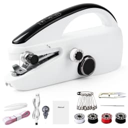 Mini Handheld Sewing Machine, Portable Electric Sewing Machine with Sewing Accessories Portable Sewing Machine Easy to use