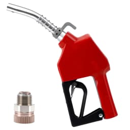 Auto Shut Off Fuel Transfer Nozzle, 3/4' NPT Inlet, 13/16' Spout, 16 GPM Aluminum Pump Handle With Swivel Diesel