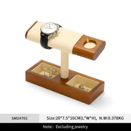 Oirlv Wooden Watch Stand Bracket Charger Dock Station Charging Holder for Apple Watch Stand Wrist Watch Jewelry Storage Rack