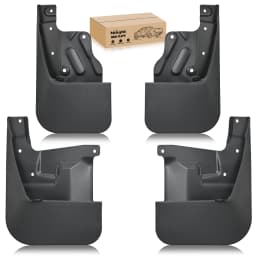 Nilight Mud Flaps for Toyota Tundra 2022 2023 2024 2025 2026, No Drilling Precision Fit Exterior Accessories Heavy-Duty Splash Guards Protection, Front & Rear Set