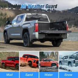Nilight Mud Flaps for Toyota Tundra 2022 2023 2024 2025 2026, No Drilling Precision Fit Exterior Accessories Heavy-Duty Splash Guards Protection, Front & Rear Set