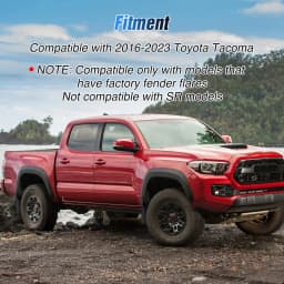 Nilight Mud Flaps for Toyota Tundra 2022 2023 2024 2025 2026, No Drilling Precision Fit Exterior Accessories Heavy-Duty Splash Guards Protection, Front & Rear Set