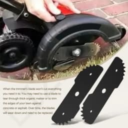 5 Pcs 7-1/2-inch Edge Hog Heavy-Duty Edger Blade Compatible with Black Decker LE750, LE710, LE760 Replace EB-007, High Temperat