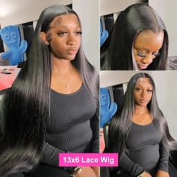 HD Transparent Lace Frontal Wig 13x4 Closure Wig Straight 13x6 Full Frontal Lace Human Hair Wigs For Black Women 40 46 Inches