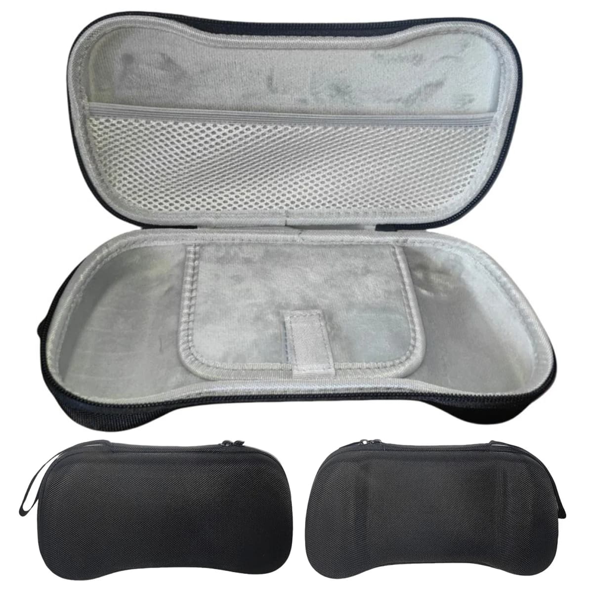 Case For Retroid Pocket 6 Game Console Grip Bag Dual Protective Carrying Case with Mesh Bag Console Waterproof Storage Holder