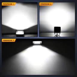 Nilight 3-Inch LED Cube Pod Lights, 42W Spot/Flood Combo Beam, 2PCS Auxiliary Driving Lights with Wiring Harness Kit, Reverse Backup Lights for Truck, Jeep, SUV, ATV, UTV
