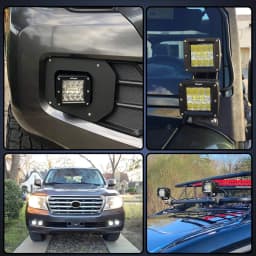 Nilight 3-Inch LED Cube Pod Lights, 42W Spot/Flood Combo Beam, 2PCS Auxiliary Driving Lights with Wiring Harness Kit, Reverse Backup Lights for Truck, Jeep, SUV, ATV, UTV