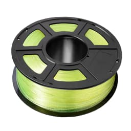 PLA Crystal Sparkling Yellow 3D Printer PLA Filament 1.75mm PLA Crystal Sparkling Yellow 3D Printer Material 250g Vacuum independent packaging